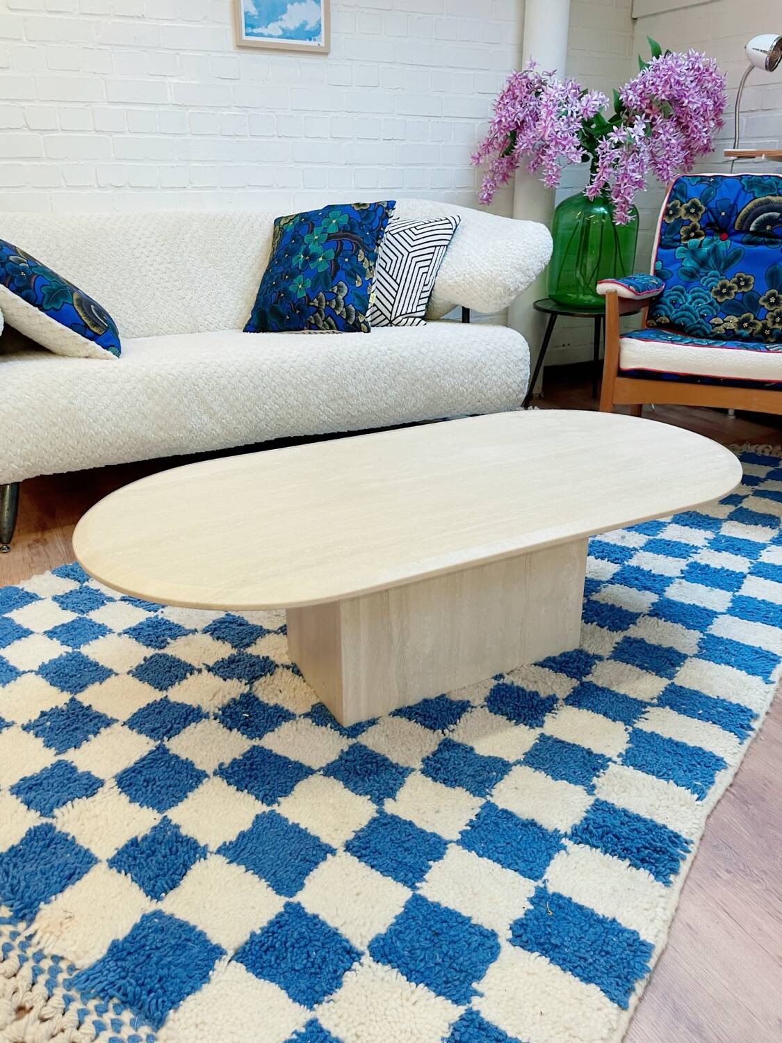 Vintage 60s canapé regarni