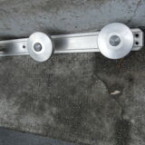 Coat rack 5 hooks aluminum of the 50s