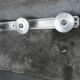 Coat rack 5 hooks aluminum of the 50s