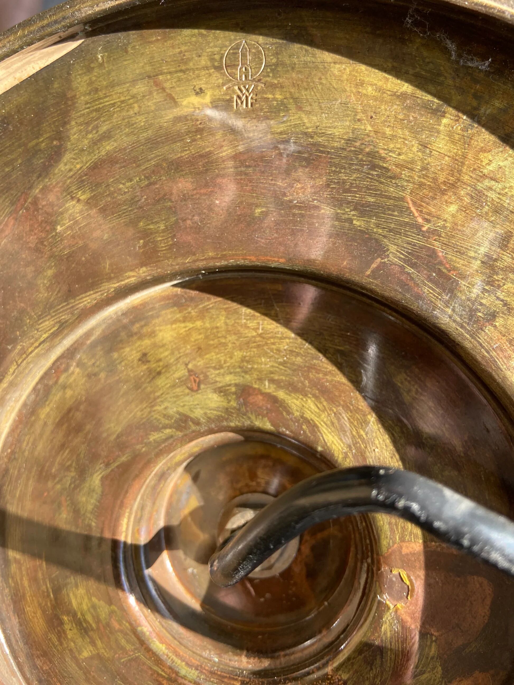 Absolute rarity! IKORA table lamp by Paul Haustein for WMF, model 251 / 169a, Germany 1930s.