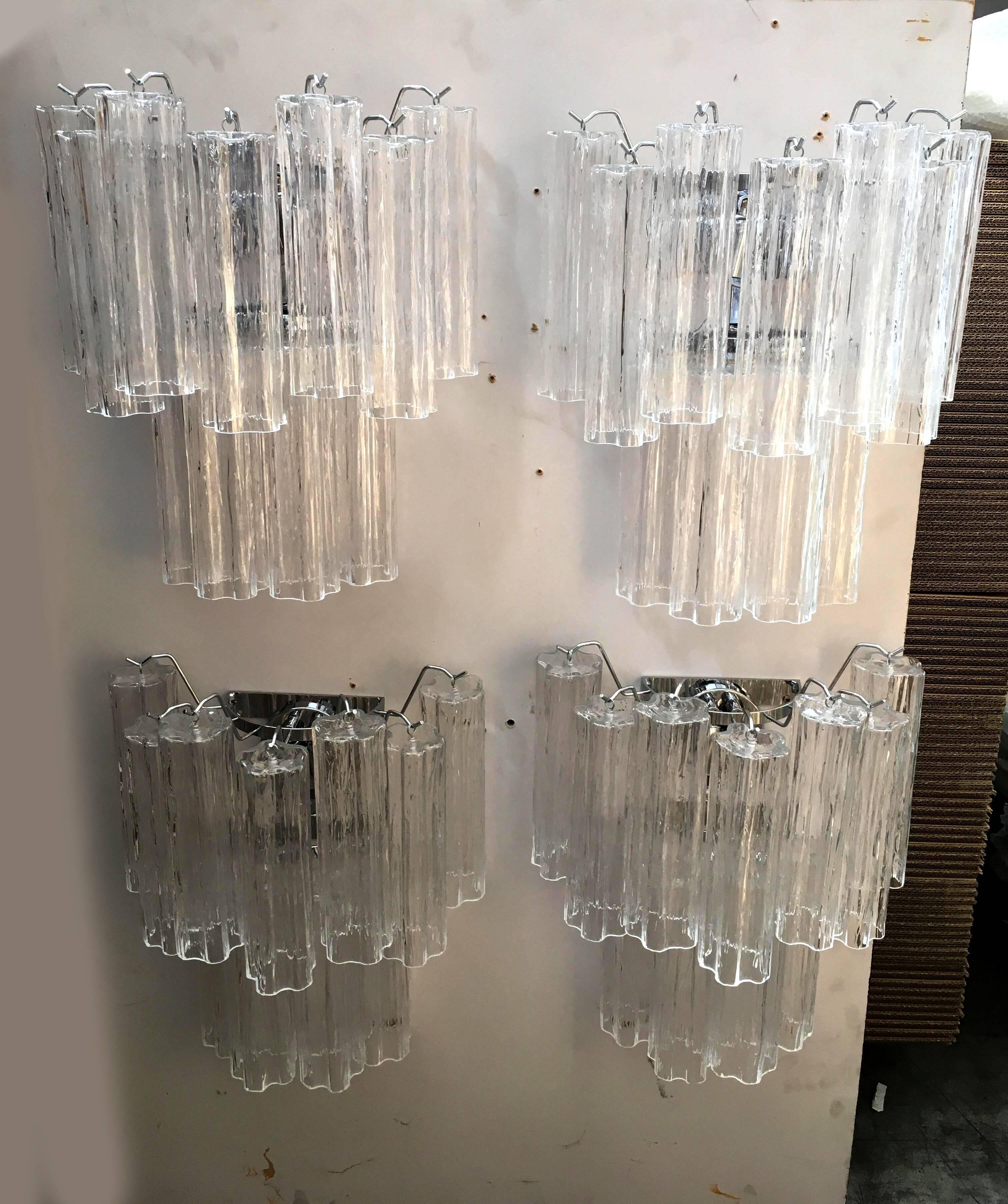 Murano glass wall lamp