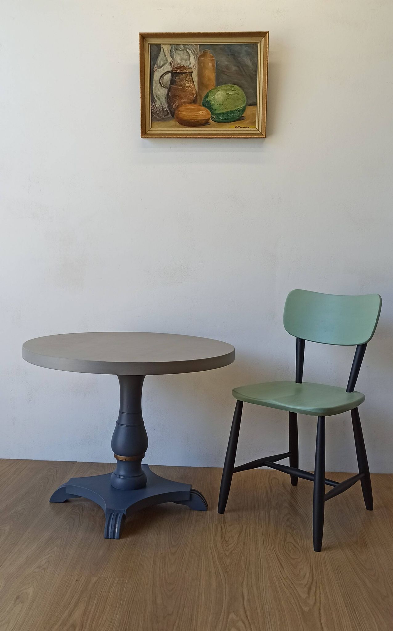 Retro wooden chair.