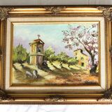 Provençal landscape painting