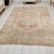 Oushak Turkish Floral Rug-823