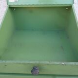 Vintage typographer's furniture separable in two parts