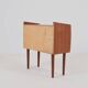 Danish teak chest of drawers with 3 drawers, 1960s