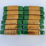 Set of 12 ceramic knife holders