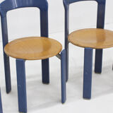 Vintage Bruno Rey dining chairs model 3300 set of 6