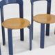 Vintage Bruno Rey dining chairs model 3300 set of 6