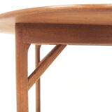 Teak dining table, Karl-Erik Ekselius, Sweden, 1960