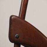 Rispal floor lamp known as "Praying Mantis" in teak, 1960