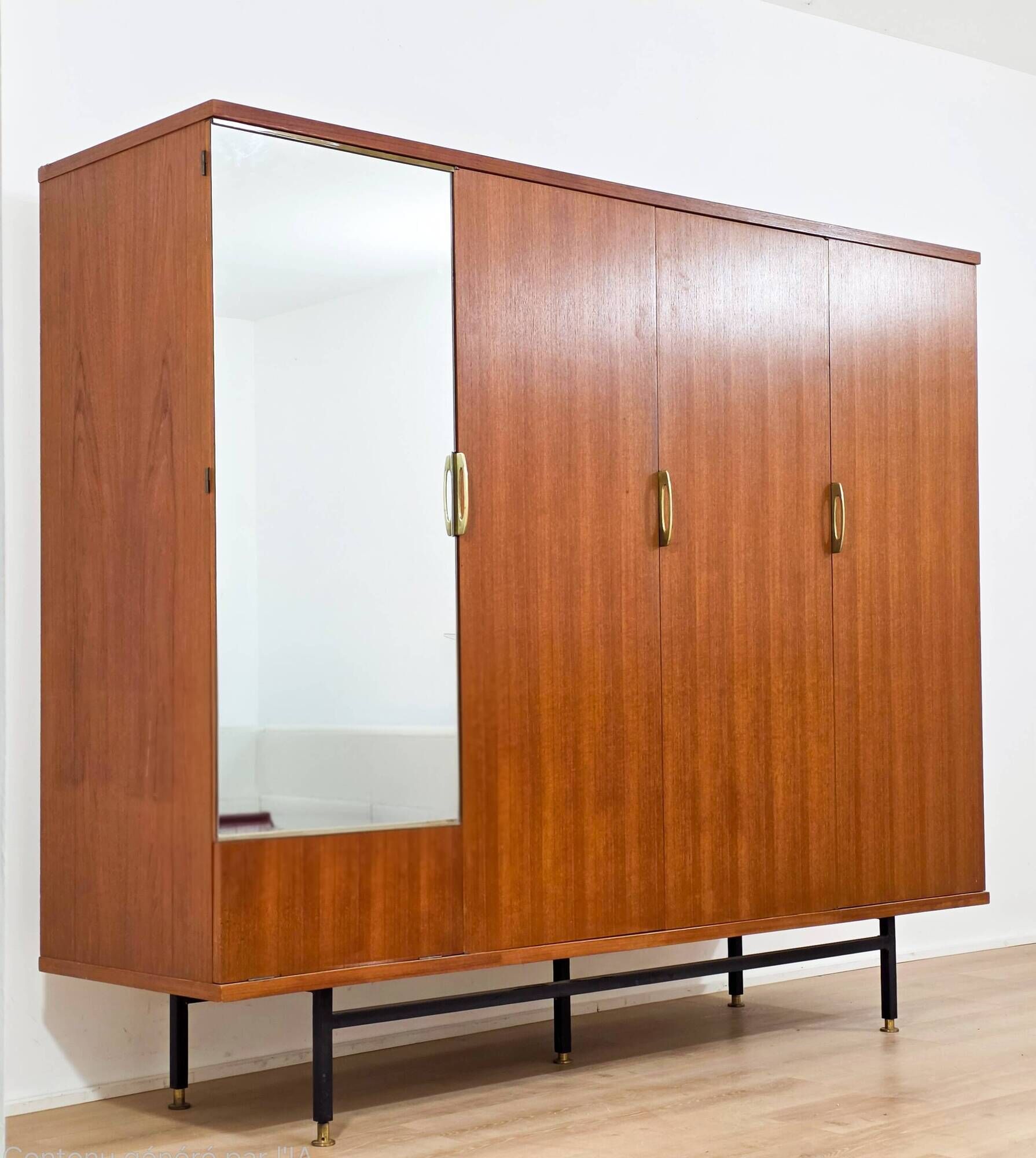 Dressing wardrobe Joseph-André Motte — French design from the 1950s