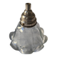 Retro glass and metal pendant light