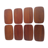 Toast boards/plates or teak breakfast, Scandinavian style