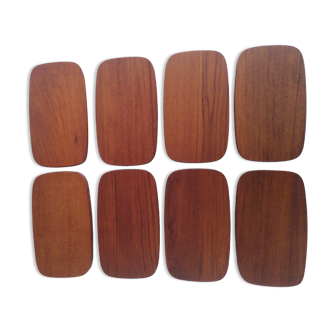 Toast boards/plates or teak breakfast, Scandinavian style