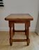 Side table, solid wood stool