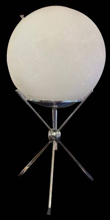 Vintage Italian table lamp in Stilnovo style, 1999.