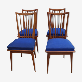 Series of 4 Scandinavian chairs