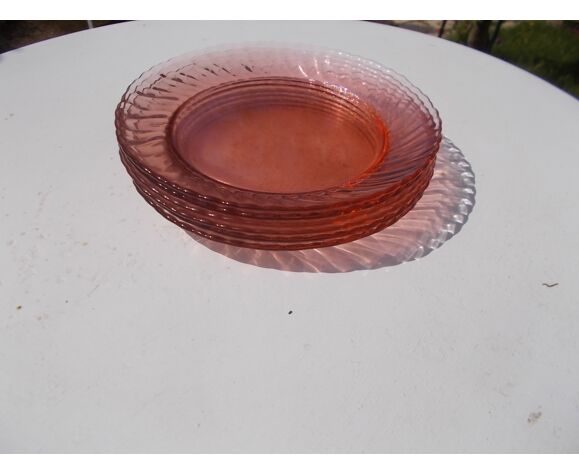 6 Arcoroc France Dessert Plates Selency 6 Arcoroc France Dessert Plates Selency