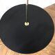 Vintage tripod side table lamp in brass from 1950 - 1960.