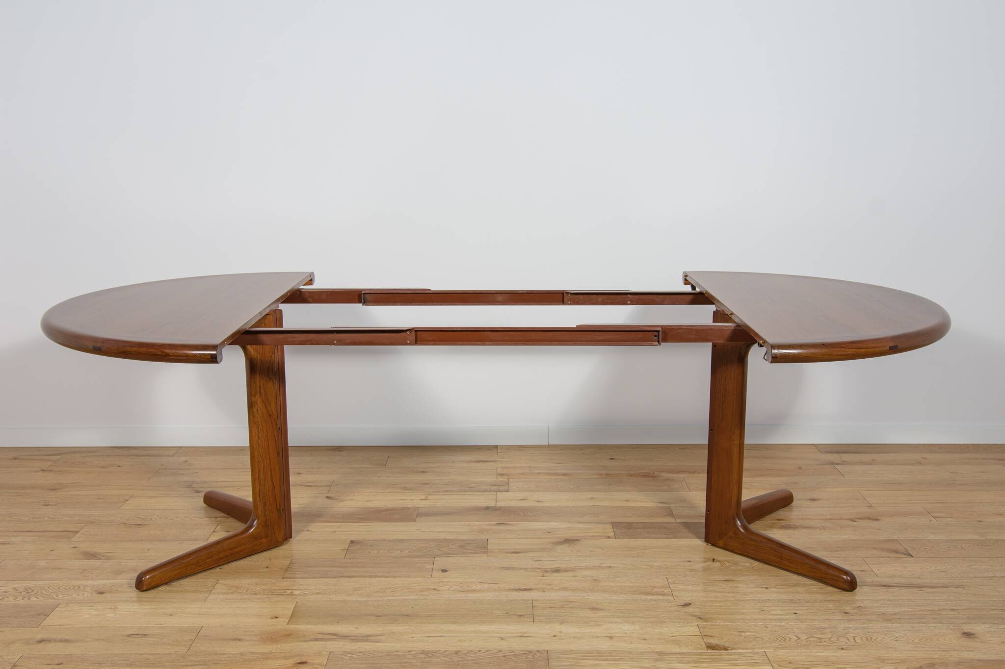 Mid-Century Teak Extendable Dining Table, Denmark, 1960s