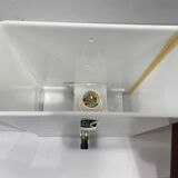 Set of 8 space age plexiglass wall lights - space age wall light 1960