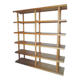 Bibliothèque vintage – design scandinave authentique