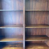 4-module rosewood bookcase model No. 4 by Danish designer Omann Jun 1960