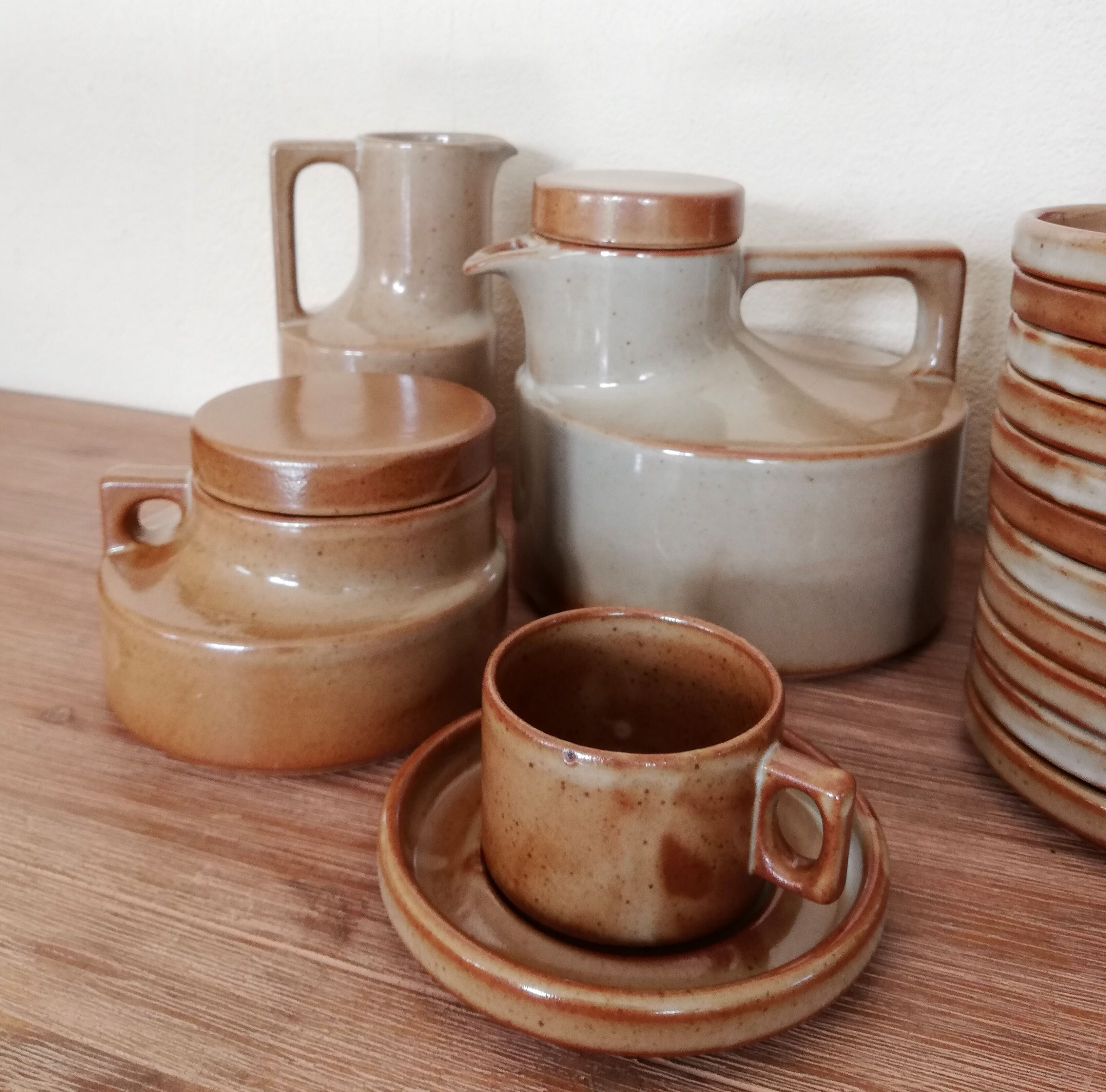 Coffee service Brenne Grès de France