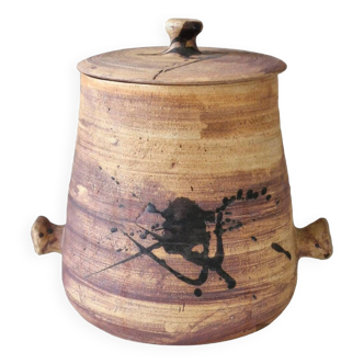 Pot couvert poterie de La Colombe