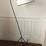 Tripod floor lamp and magazine door 1950