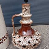 70s ceramic floor lamp