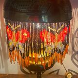 Parisian Lamp Art Nouveau Grapevines and Cabochons 1900 Belle Epoque