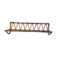 Étagère vintage en rotin et bambou