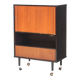Meuble Hi-Fi vintage Idéal comme meuble bar avec porte coulissante - France, années 60