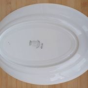 Assiette de service ovale saint amand