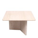 small Travertine Coffee table Italy 1970s
