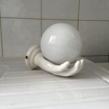 Wall lamp hand lamp ceramic vintage 70s