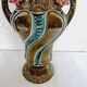 2 Vases from the 1900s-1920s in French Ceramic Onnaing Barbotine Art Nouveau