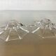 Pair of crystal candle holders RCR Italy