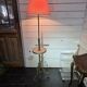 Napoleon III floor lamp in bronze and brass