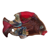 1950s glazed ceramic dish