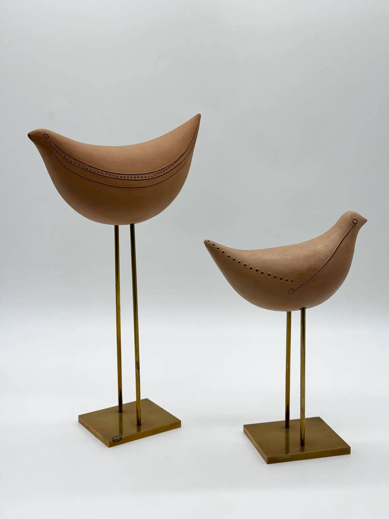 Pair of birds "Birds" — Aldo Londi for Bitossi Ceramiche, Italy 1960s