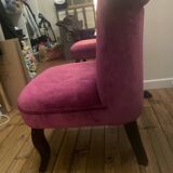 Fabric armchair