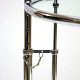 Eileen Gray 1980s adjustable side tables