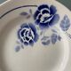 Set of 8 vintage st Amand flat plates made in France
