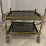 Small rolling nesting tables