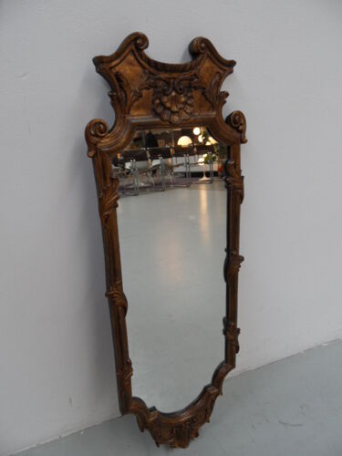 Miroir doré italien vintage 27x74cm