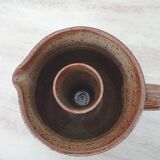 Pyrite stoneware cooling pitcher