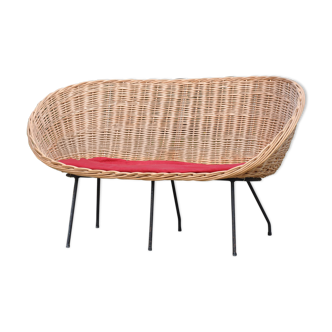 Rattan sofa